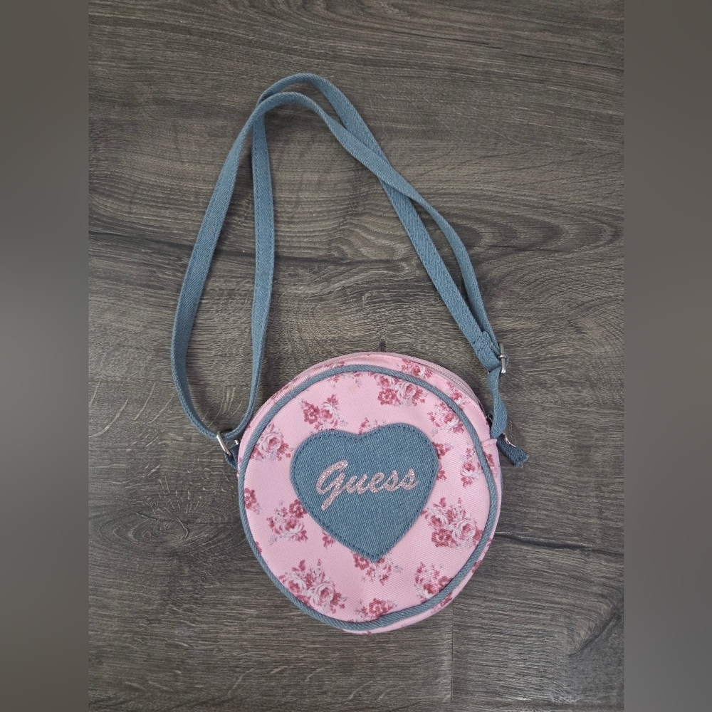 Guess Girls Floral Denim Bag